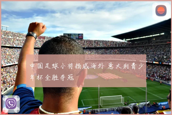中国足球小将扬威海外 意大利青少年杯全胜夺冠
